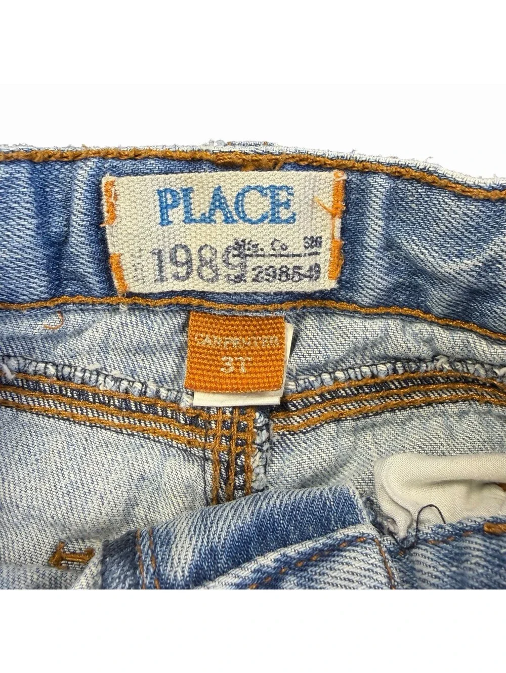 The Children's Place Kids Light Wash Wide Leg Jeans Size 3T